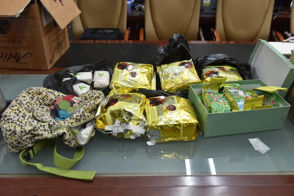 Tang vật chuyên án 0856L