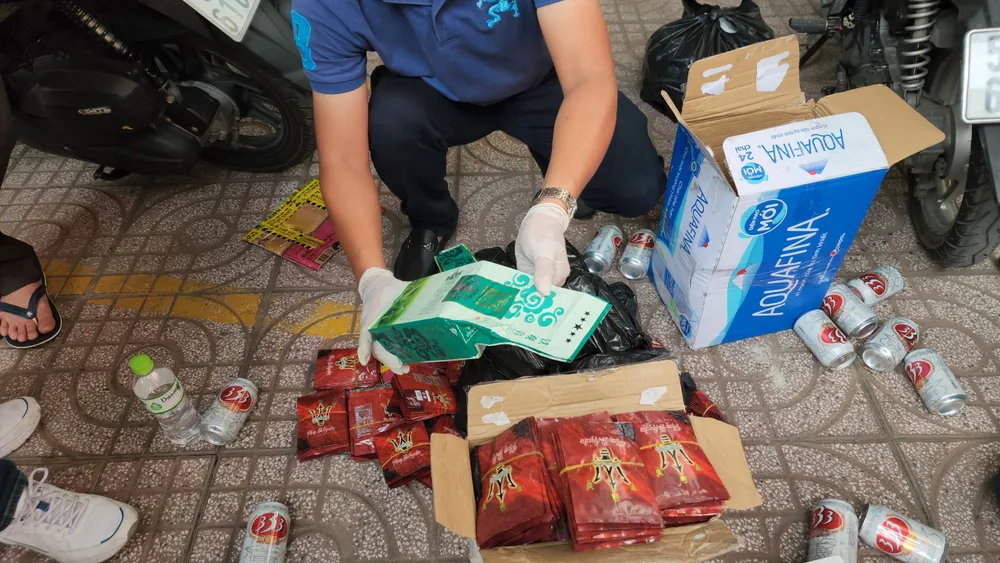 Tang vật thu giữ của chuyên án 568P. Ảnh: C04 cung cấp Tang vật thu giữ của chuyên án 568P. Ảnh: C04 cung cấp