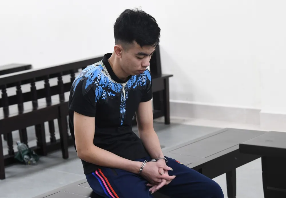 Bị cáo Thành tại phiên tòa sáng 26-7 Bị cáo Thành tại phiên tòa sáng 26-7