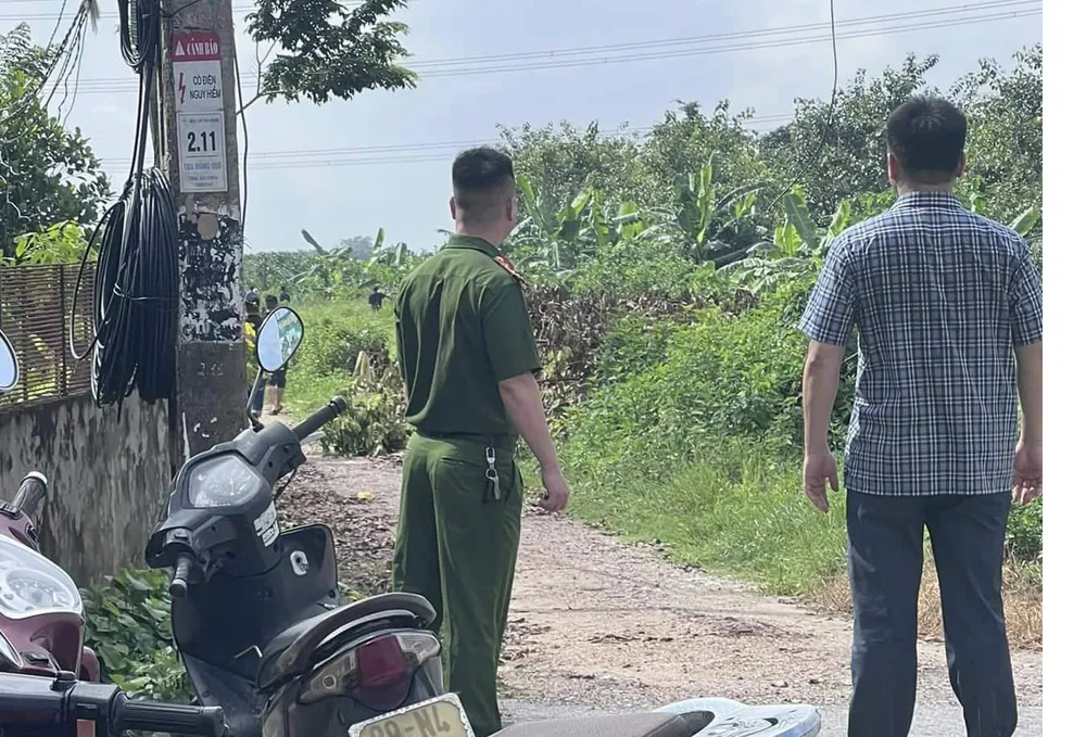 Hiện trường nơi tìm thấy thi thể nạn nhân