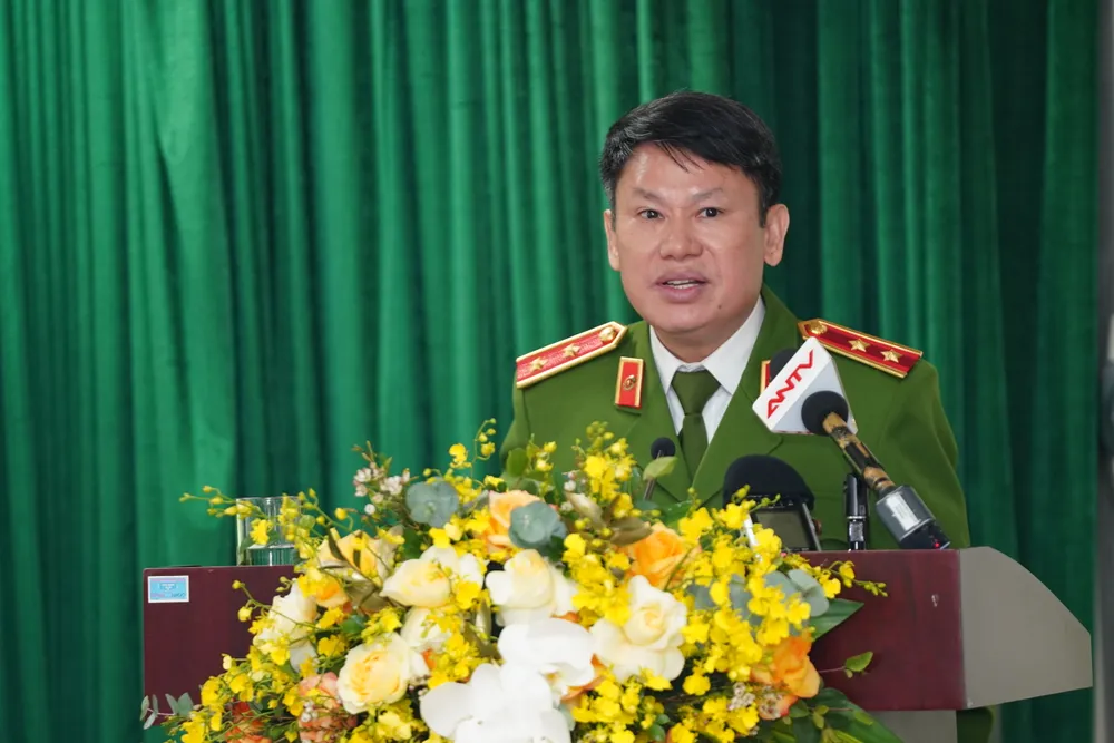 Trung tướng Nguyễn Văn Viện, Cục trưởng C04 thông tin về một số chuyên án ma túy lớn. Ảnh: ĐỖ TRUNG Trung tướng Nguyễn Văn Viện, Cục trưởng C04 thông tin về một số chuyên án ma túy lớn. Ảnh: ĐỖ TRUNG