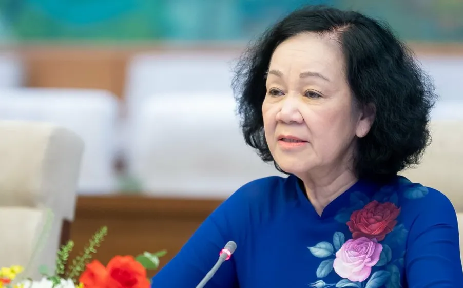 Ủy ban Thường vụ Quốc hội đã họp để xem xét, quyết định về việc cho thôi làm nhiệm vụ đại biểu Quốc hội khóa XV đối với đồng chí Trương Thị Mai Ảnh chụp màn hình 2024-05-16 184027.png