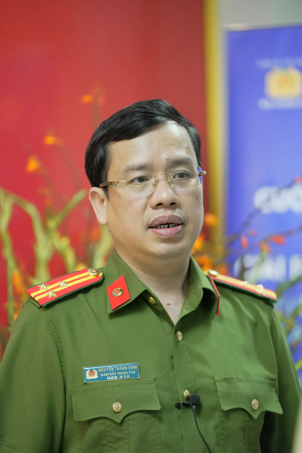 Thượng tá Nguyễn Thành Vĩnh. Ảnh: ĐỖ TRUNG _DSC3048.JPG