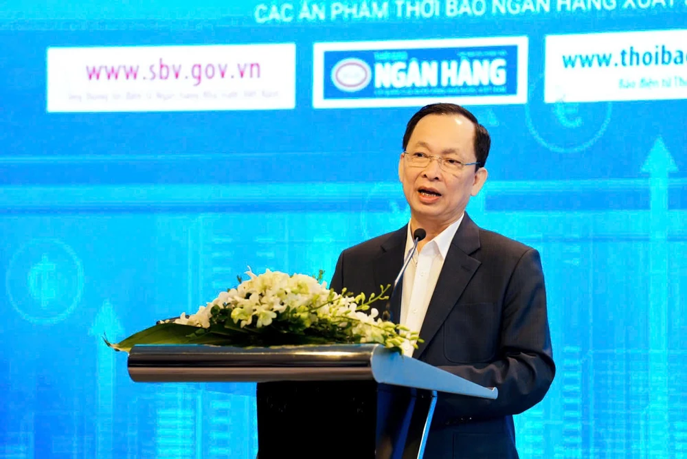 Phó Thống đốc Thường trực Ngân hàng Nhà nước Đào Minh Tú phát biểu khai mạc hội thảo z6428219179324_50ff4bbdf8715fea7c140a575c7d08ce.jpg
