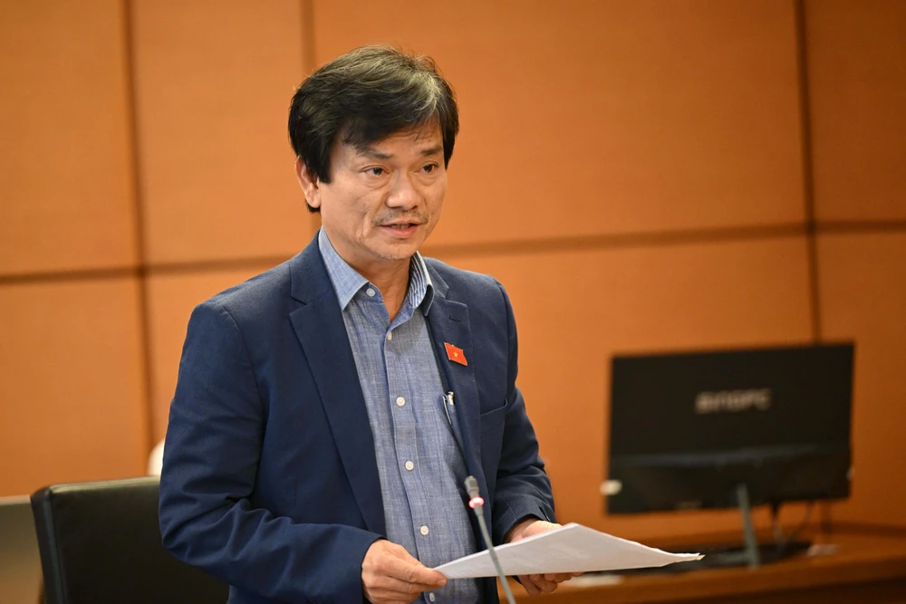 Đại biểu Dương Bình Phú. Ảnh: ĐỖ TRUNG Duong Binh Phu.jpg