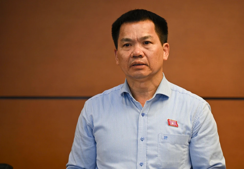 Đại biểu Dương Khắc Mai. Ảnh: ĐỖ TRUNG Duong Khac Mai.jpg