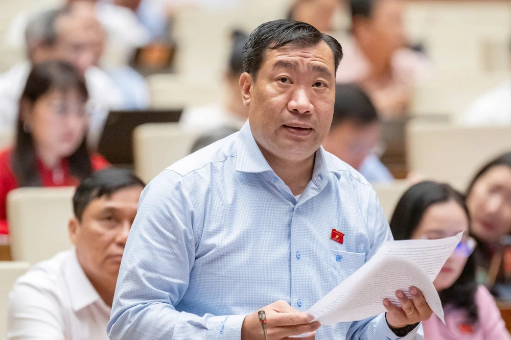 Đại biểu Thạch Phước Bình. Ảnh: QUANG PHÚC Phuoc Binh.jpg