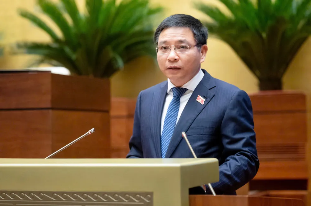 Bộ trưởng Bộ Tài chính Nguyễn Văn Thắng. Ảnh: QUANG PHÚC z6610089931748_db3b411b6bf614aa491a15b5af1e39c2.jpg