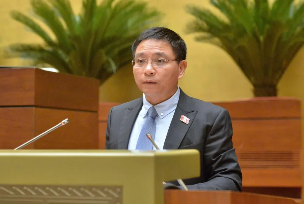 Bộ trưởng Bộ Tài chính Nguyễn Văn Thắng. Ảnh: QUANG PHÚC Thang.jpg