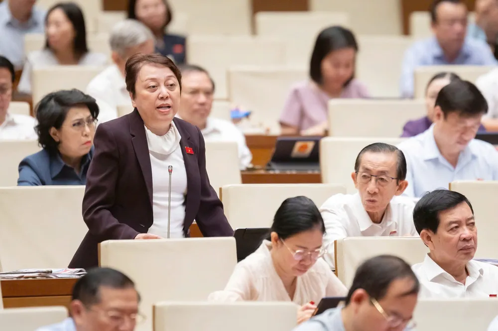 ĐB Phạm Khánh Phong Lan (TPHCM). Ảnh: QUANG PHÚC z6642767402384_042458250dd64d3d64a002b468ebcbf8.jpg