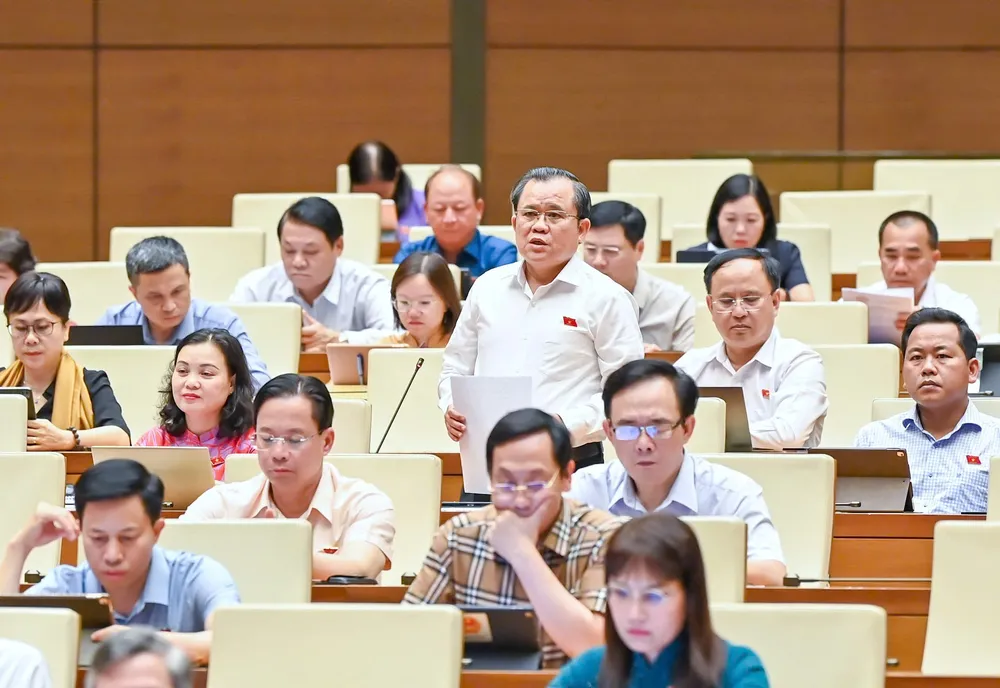 ĐB Nguyễn Tâm Hùng (Bà Rịa - Vũng Tàu). Ảnh: QUANG PHÚC ĐB Tâm Hùng.jpg