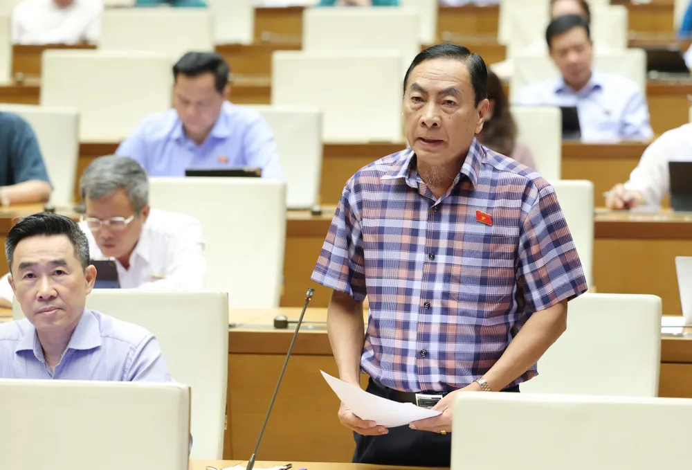 ĐB Phạm Văn Hòa. Ảnh: QUANG PHÚC Pham Van Hoa.jpg
