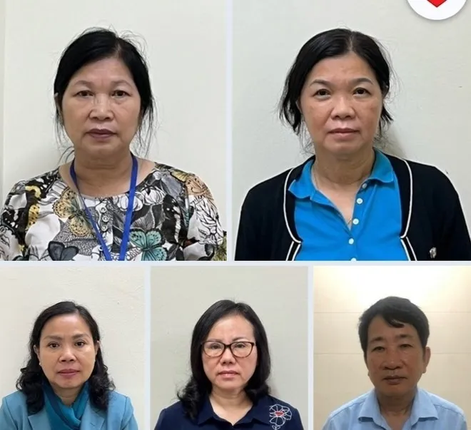 Một số cán bộ, nhân viên y tế vướng vào lao lý trong vụ án can bộ y tế.jpg