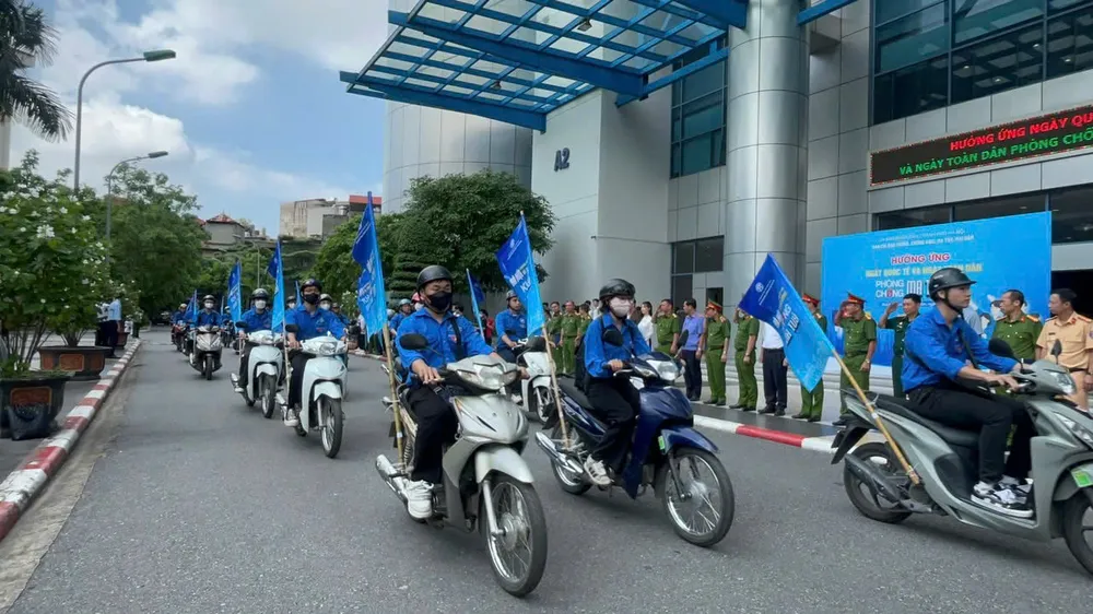 Các bạn trẻ hưởng ứng tháng hành động phòng, chống ma túy z6744172909993_f79767a060aa105a3716be8fe1ca0e93.jpg