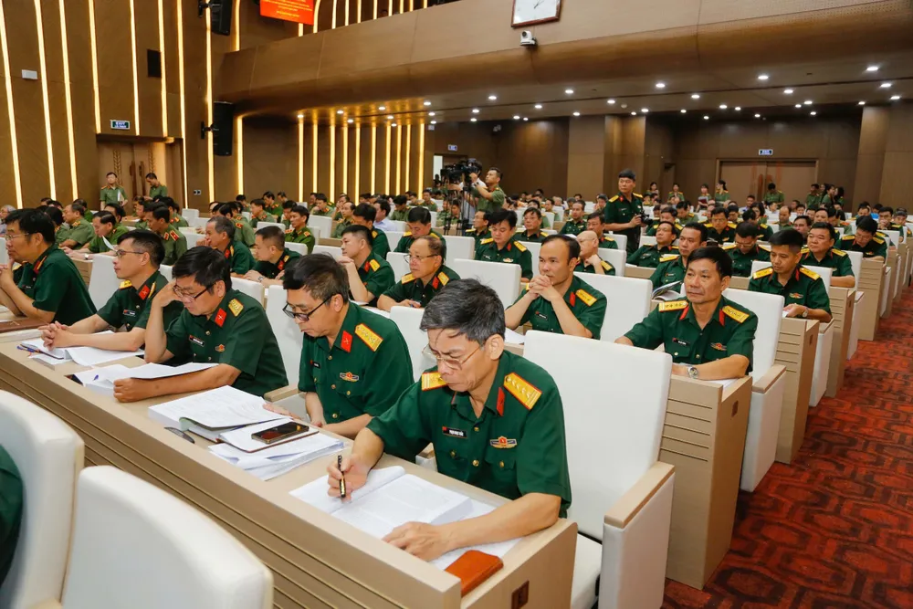 Các đại biểu dự hội thảo. Ảnh: NAM NGUYÊN dai bieu.jpg