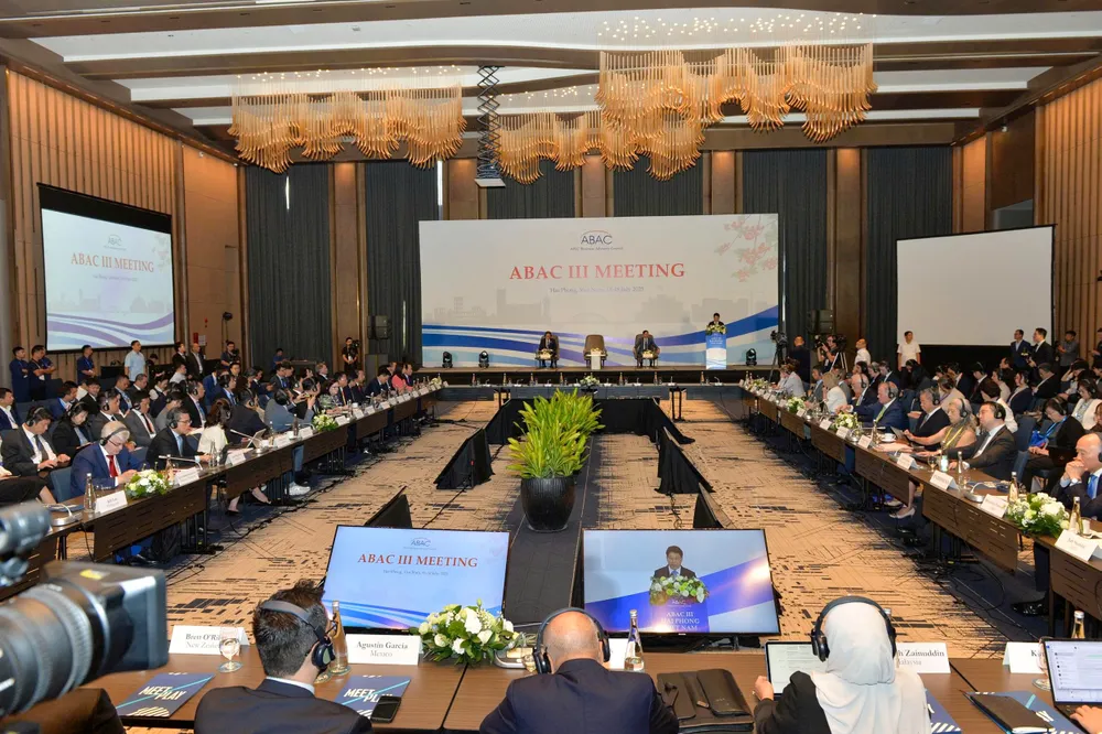 Quang cảnh kỳ họp lần thứ ba năm 2025 của Hội đồng tư vấn kinh doanh APEC Qaung canh.jpg