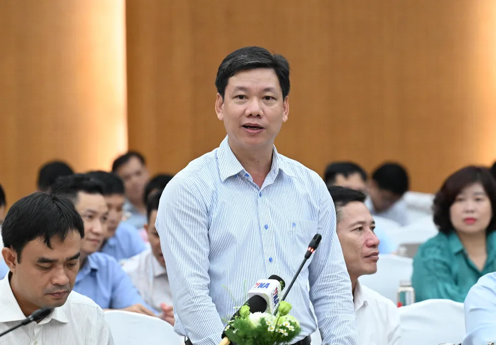 Ông Đỗ Văn Chung, Giám đốc Sở Nội vụ tỉnh Nghệ An. Ảnh: ĐỖ TRUNG DSC_0607.JPG