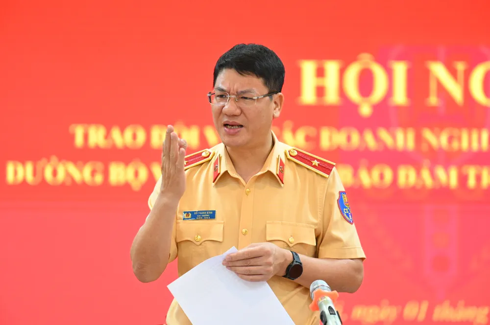 Thiếu tướng Đỗ Thanh Bình, Cục trưởng C08. Ảnh: ĐỖ TRUNG DSC_3721.JPG