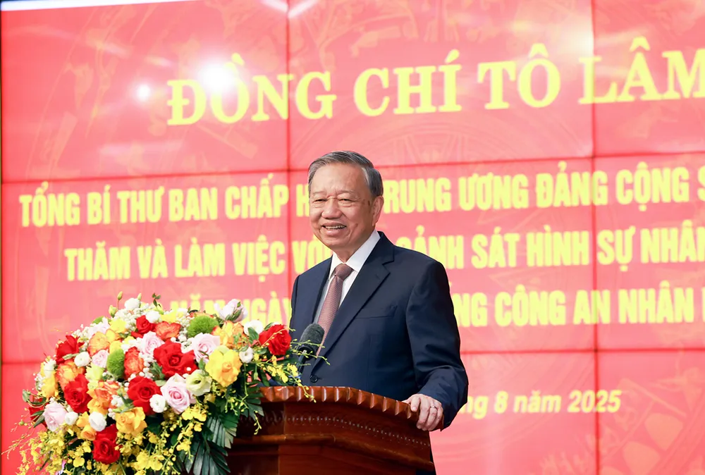 Tổng Bí thư Tô Lâm phát biểu tại buổi làm việc K_HA4204.JPG