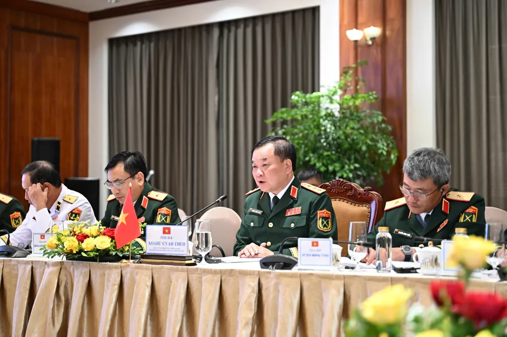 Thượng tướng Hoàng Xuân Chiến, Thứ trưởng Bộ Quốc phòng Việt Nam. Ảnh: ĐỖ TRUNG z6971714357058_d7acaba2571a47342ccc653fafc1e16d.jpg