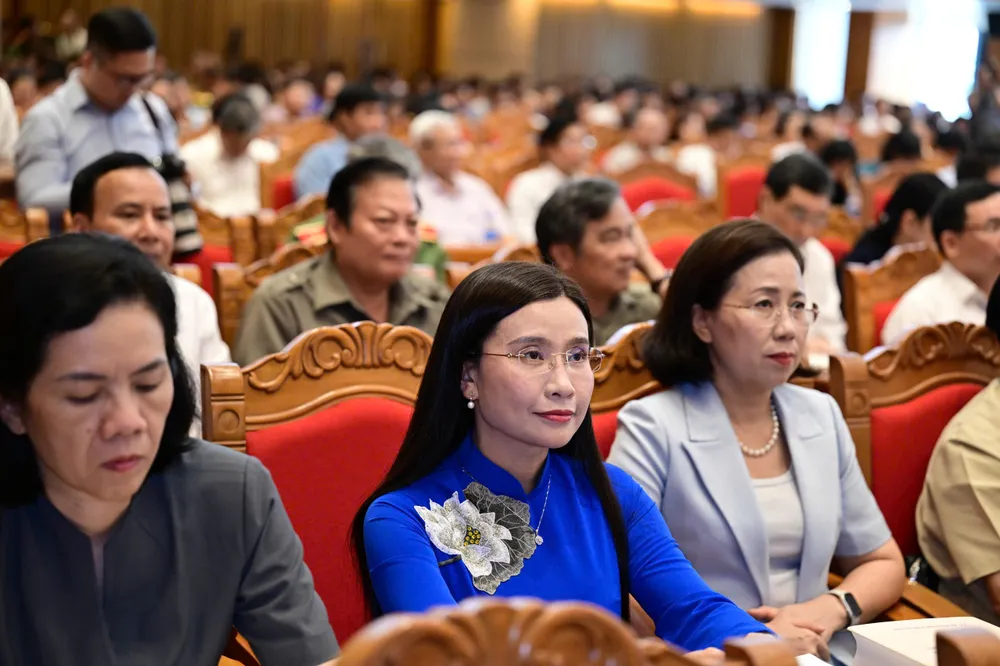 Đại biểu dự hội thảo. Ảnh: ĐỖ TRUNG z7000643074055_14a93e99c953f6b7e06b626265874323.jpg