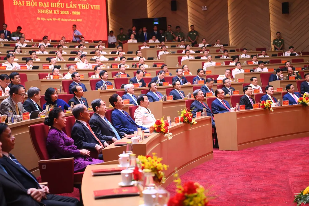 Các đại biểu dự đại hội. Ảnh: BỘ CÔNG AN photo-library-20251004084406-9dbde3bc-974d-47b9-b111-5e598f8235e6-atx-2897.JPG