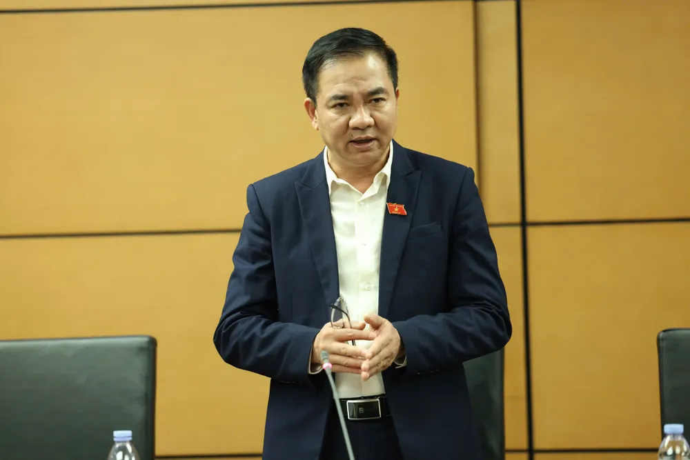 ĐB Nguyễn Minh Đức (Phó Chủ nhiệm Ủy ban Quốc phòng, An ninh và Đối ngoại của Quốc hội). Ảnh: QUANG PHÚC z7175166523635_82e252edc42e6255c48aa27705494ada.jpg