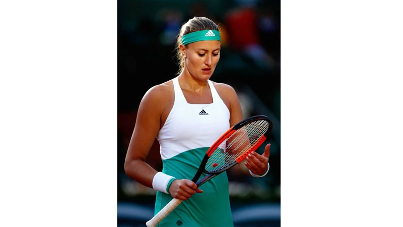 Sự thất vọng của Kristina Mladenovic