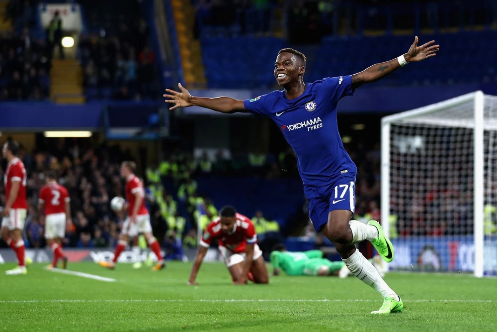 Charly Musonda, một trong những suối nguồn tươi trẻ của Chelsea