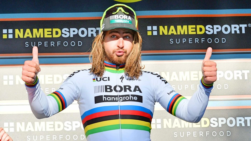 Peter Sagan đang tỏ ra rất thoải mái, không áp lực