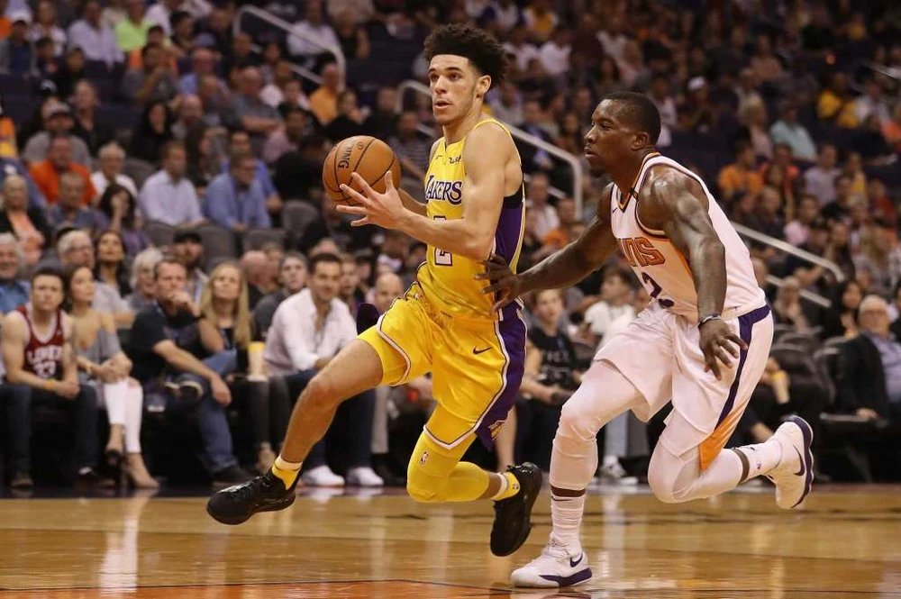 Lonzo Ball đang choi rất ấn tượng trong mùa giải năm nay