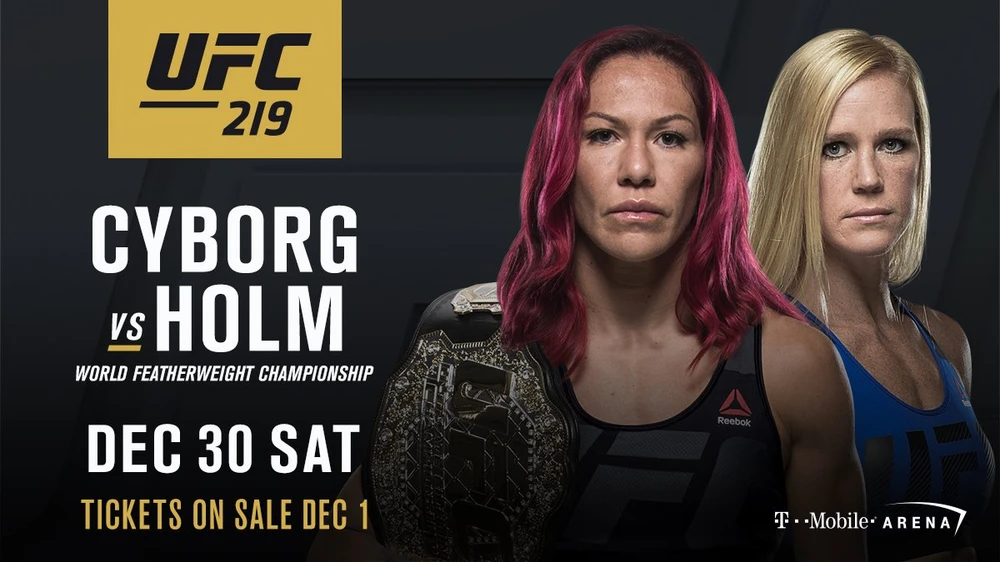 Chris Cyborg sẽ đấu với Holly Holm