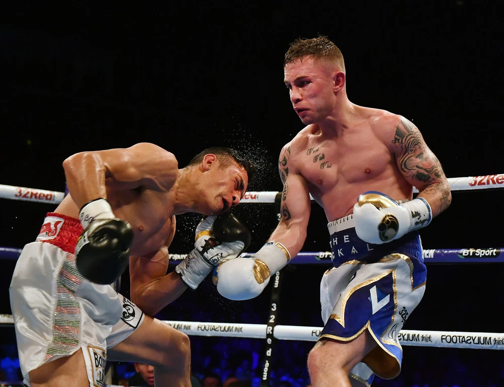 Frampton "Chó rừng" trong trận thắng Garcia