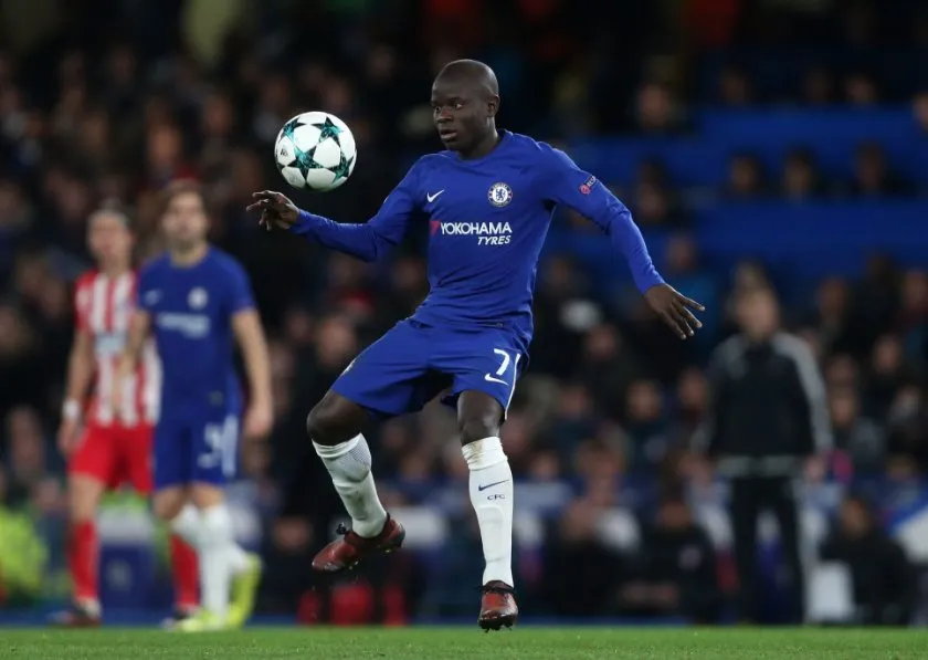 Kante là cầu thủ Premier League có thứ hạng cao nhất ở QBV 2017