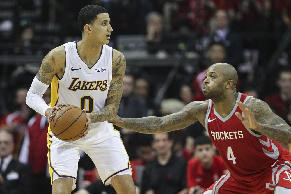 Kyle Kuzma chơi rất hay giúp LA Lakers thắng Rockets