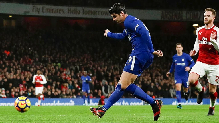 Tình huống Morata bỏ lỡ cơ hội đầu tiên