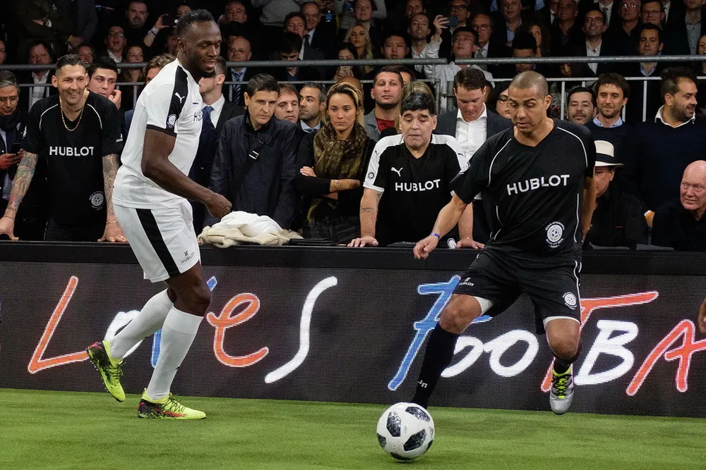 Usain Bolt: Đang tập luyện cùng Borussia Dortmund trong ngày hôm nay ảnh 1