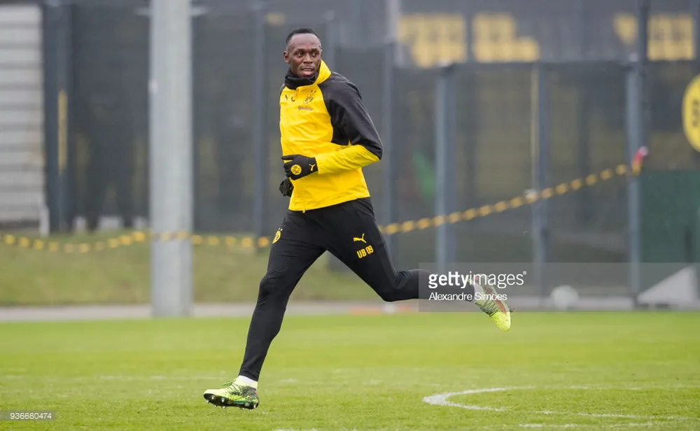 Usain Bolt: Đang tập luyện cùng Borussia Dortmund trong ngày hôm nay ảnh 9