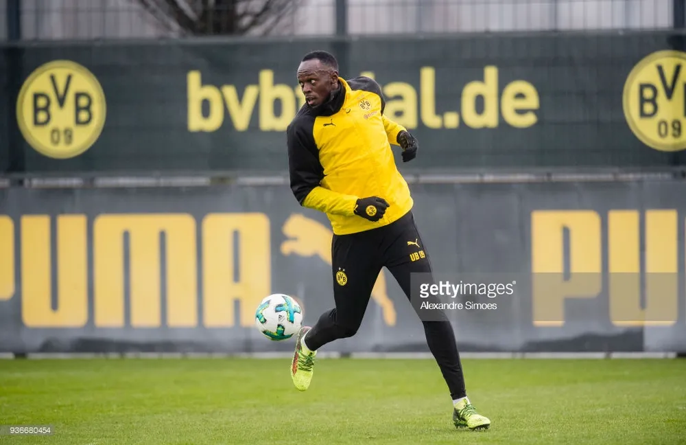 Usain Bolt: Đang tập luyện cùng Borussia Dortmund trong ngày hôm nay ảnh 8
