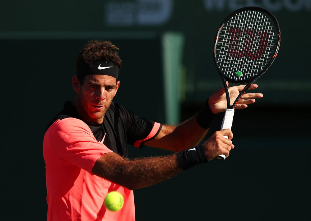 Juan Martin del Potro đã có 13 trận thắng liên tiếp