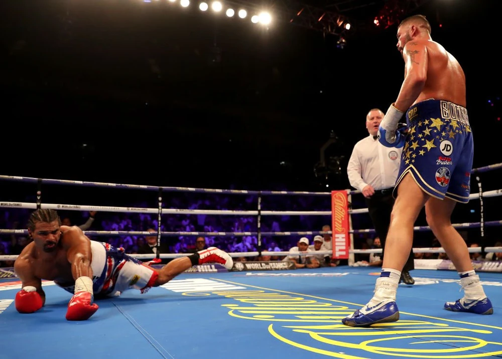 David Haye lại thua sấp mặt trước Tony Bellew