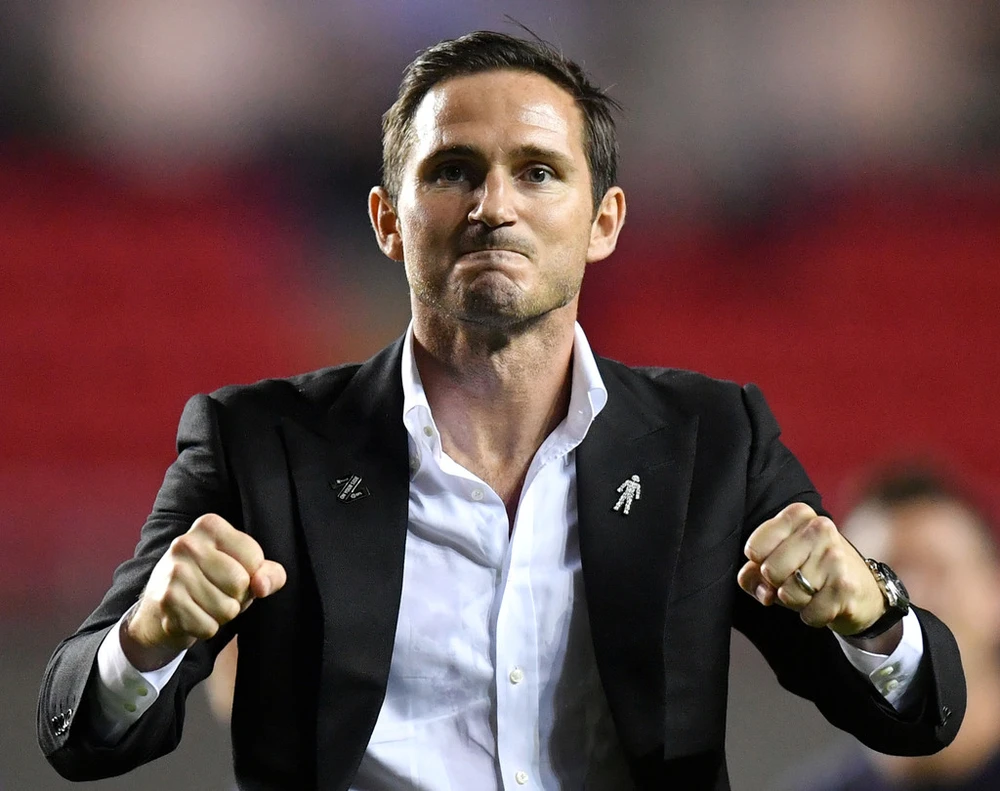 Frank Lampard phấn khích với chiến thắng mới nhất