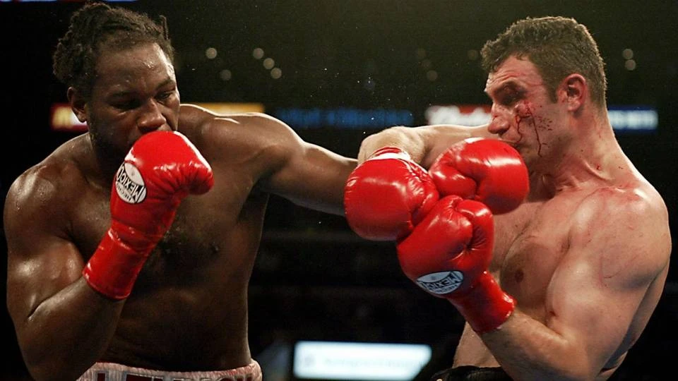 Lennox Lewis và Vitali Klitschko