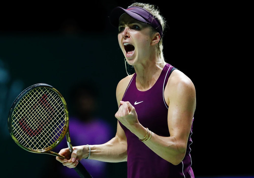 Niềm vui chiến thắng của Elina Svitolina