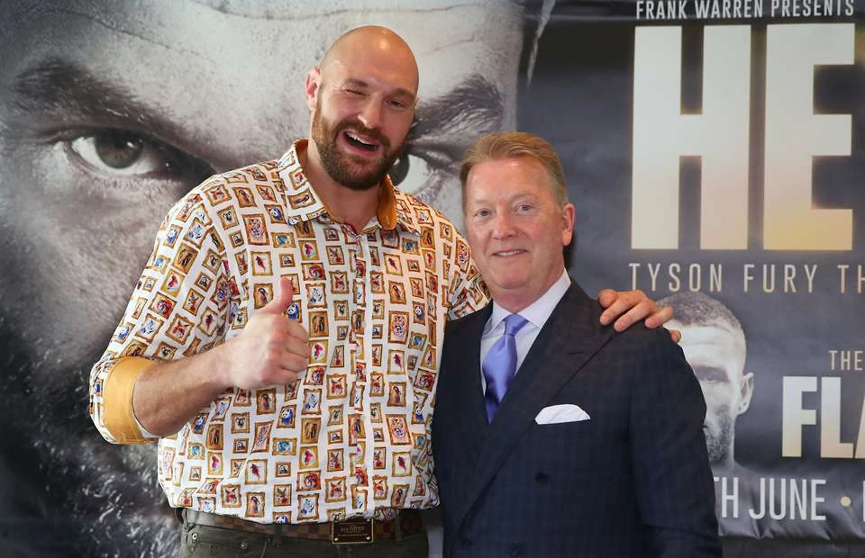 Tyson Fury và Frank Warren