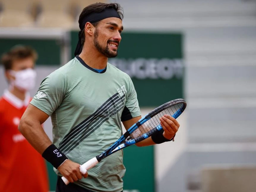 Fognini dương tính với Covid-19