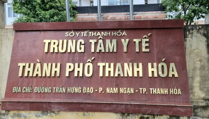 Trung tâm Y tế TP Thanh Hóa. Ảnh: Đ.M