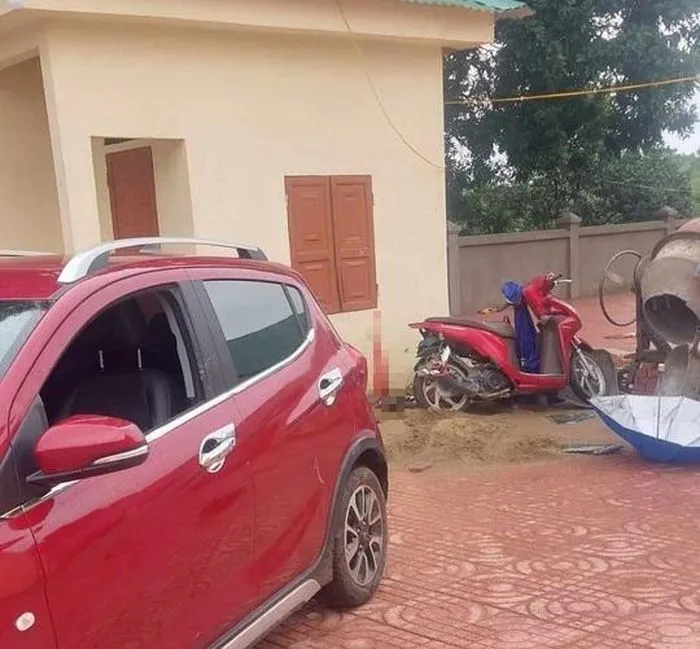 Hiện trường vụ tai nạn. Ảnh: C.T Hiện trường vụ tai nạn. Ảnh: C.T