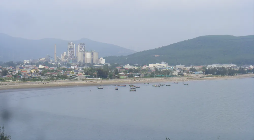 Một góc Khu kinh tế Nghi Sơn