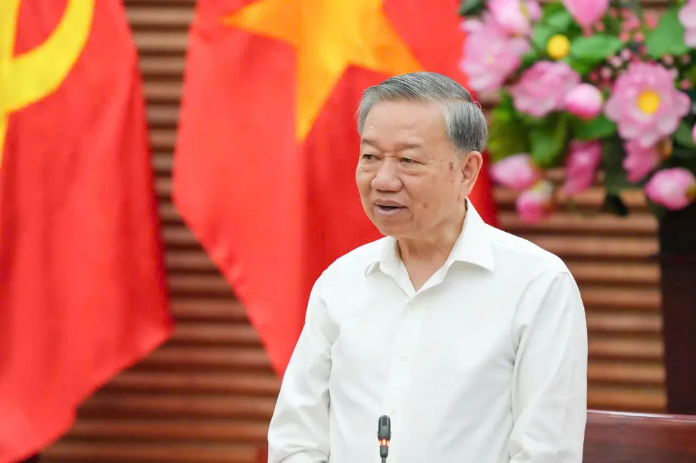 Tổng Bí thư Tô Lâm phát biểu tại cuộc làm việc c.jpg